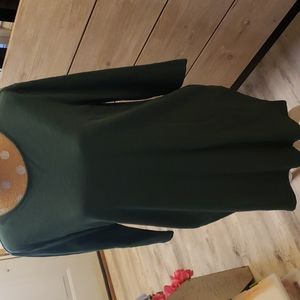Nwt green midi dress